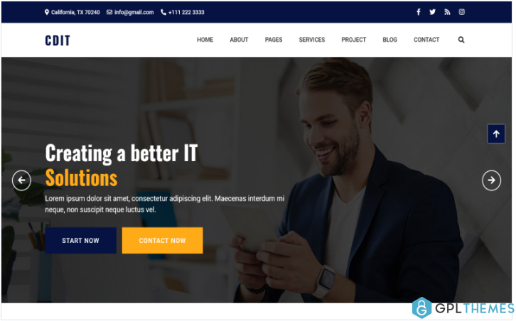 cdIT – IT Solution & IT Technology & Services HTML5 Template