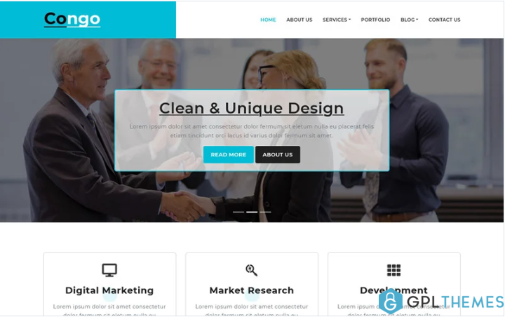 Congo – Business Bootstrap 5 Responsive template