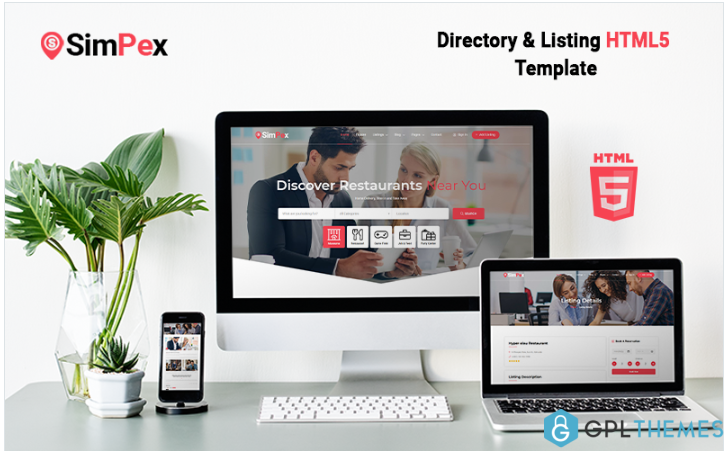 Directory And Listing HTML Template