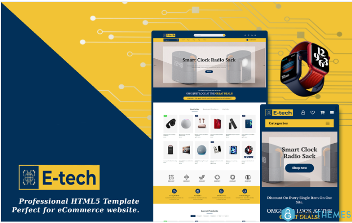 E-Tech – Multipurpose eCommerce Website Template