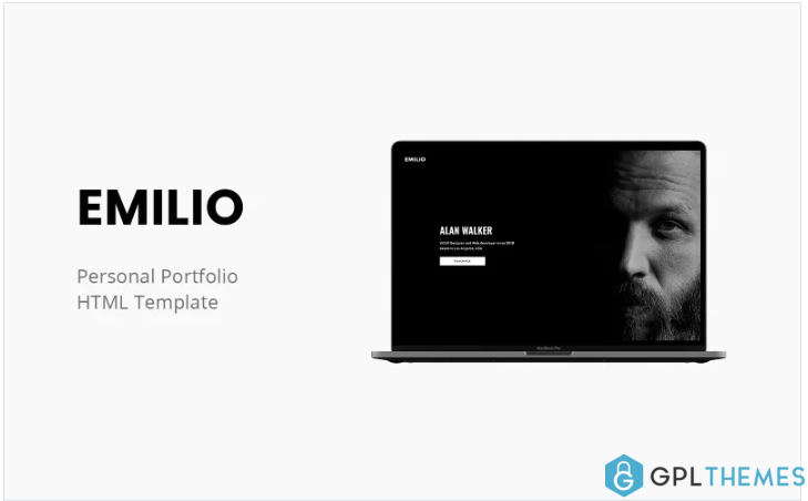 Emilio – Premium Personal Portfolio Template