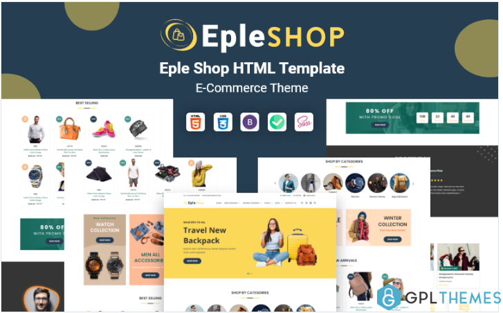 EpleShop – Multipurpose eCommerce HTML Template