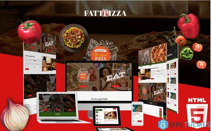 Fattpizza | Pizza and Dinner HTML5 Website Template