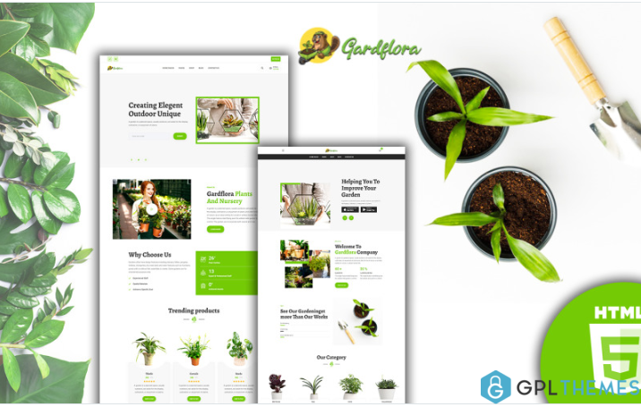 Gardflora – Gardening Services HTML Template