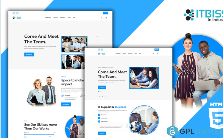 ITbiss – Business & IT HTML5 Template