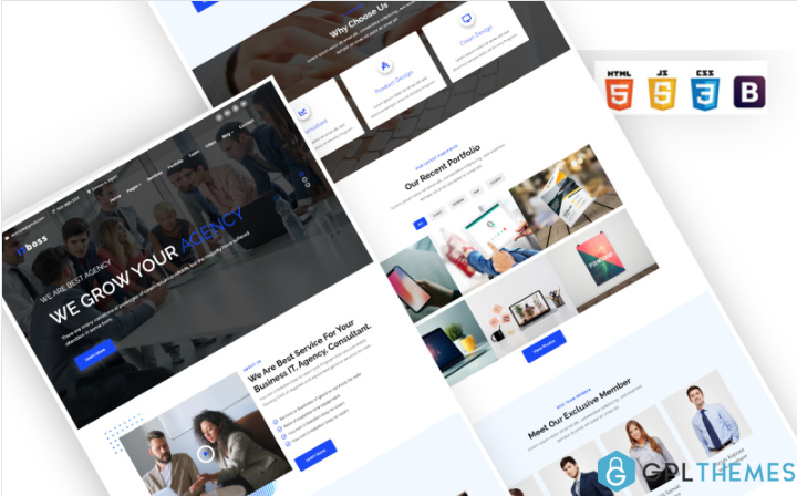 ITboss – IT and Business Consulting Modern Website Template