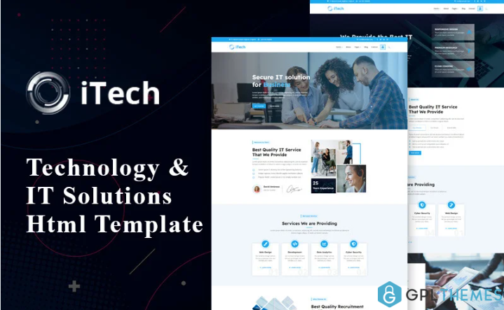 iTech – Technology & IT Solutions HTML5 Template
