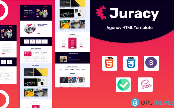 Juracy – Corporate Agency HTML Website Template