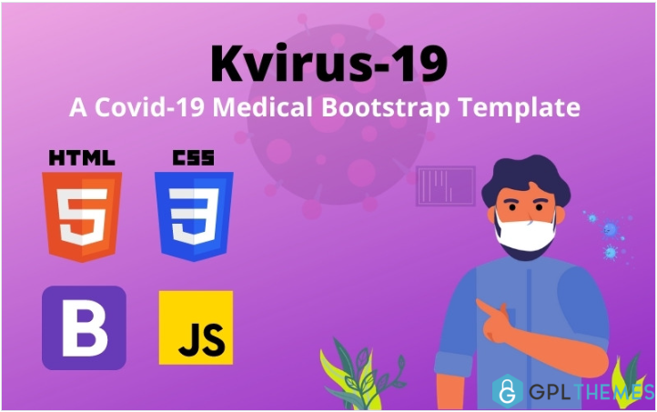 Kvirus19 – Medical & Healthcare Website Template
