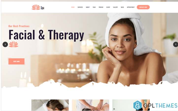 Lotus Spa – Beauty Creative HTML5 Template