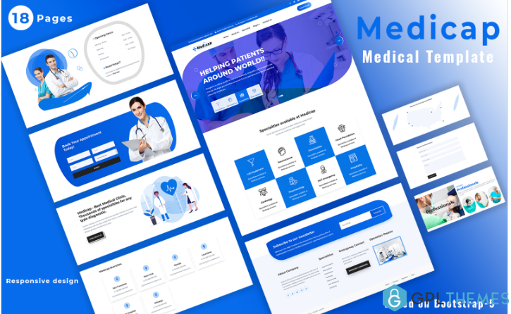 Medicap – Medical Website Template