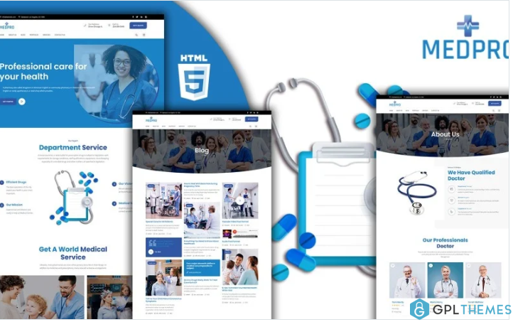 Medpro Medical Clinic HTML5 Website Template