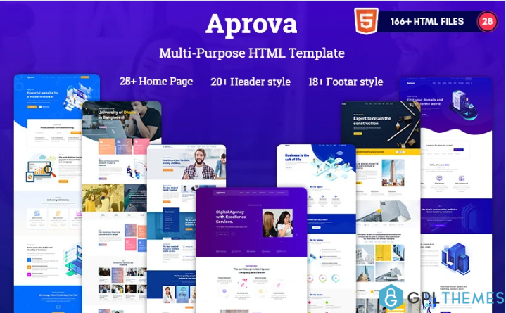 Aprova – Multipurpose Responsive HTML5 Website Template