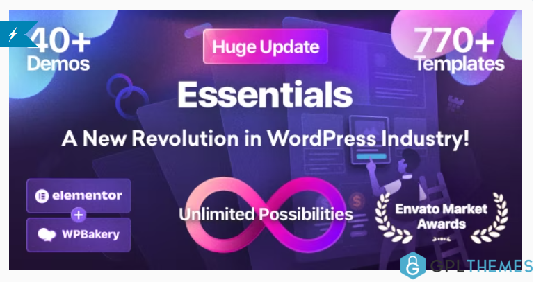 essentials – multipurpose wordpress theme