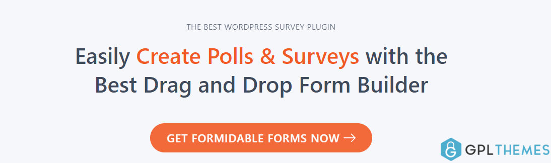formidable forms – surveys