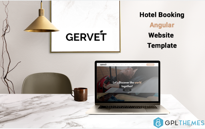 Gervet – Hotel Booking Angular Template