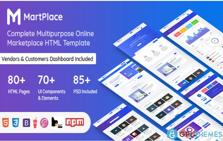 MartPlace – Complete Online Multipurpose Marketplace HTML Template