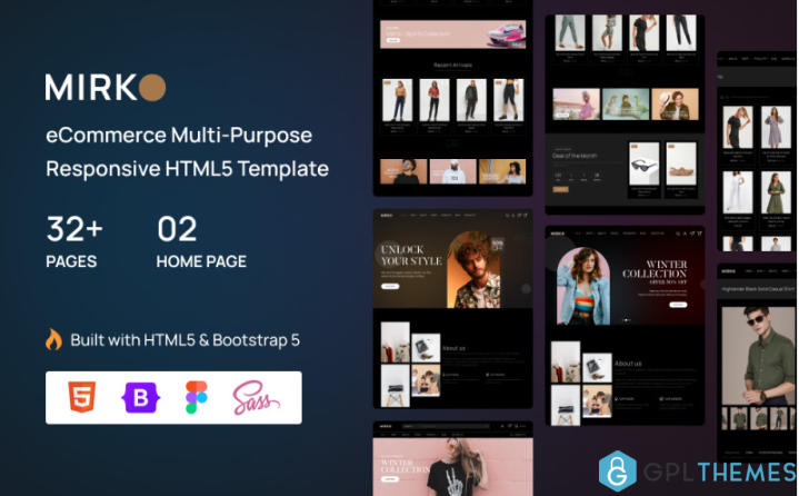 Mirko – eCommerce Multi-Purpose Responsive HTML5 Template