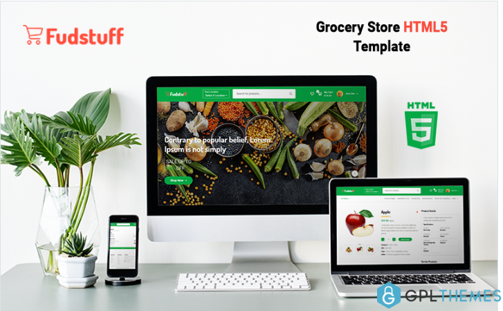 Multipurpose Grocery Store Shop Ecommerce HTML Template