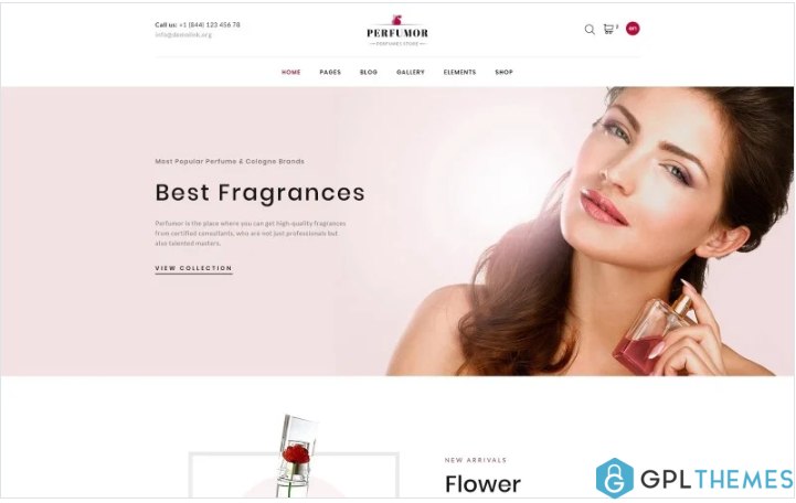 Perfumor – Cosmetics Store Multipage Creative HTML Website Template