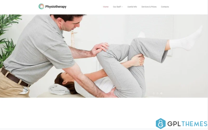 Physiotherapy – Rehabilitation Responsive Modern HTML Website Template