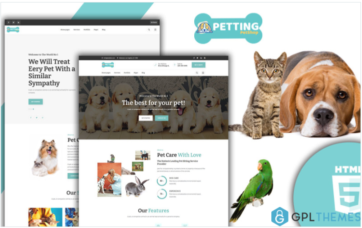 Petting – Pet Care HTML Template