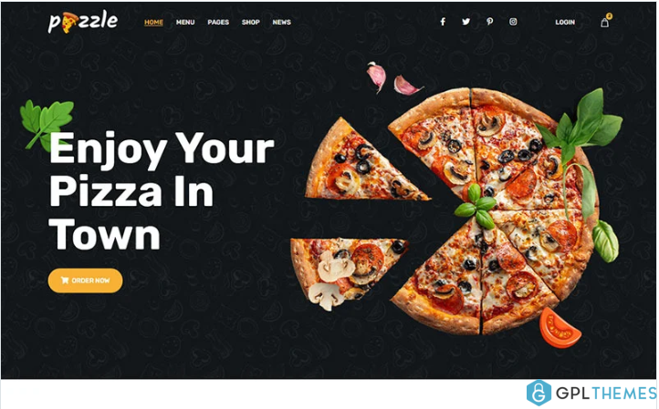 Pizzle – Fast Food & Pizza HTML Template