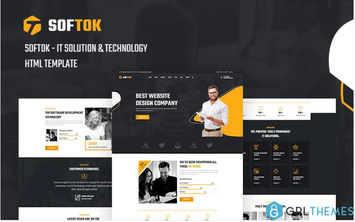 Softok – Technology and IT Solution Website Template