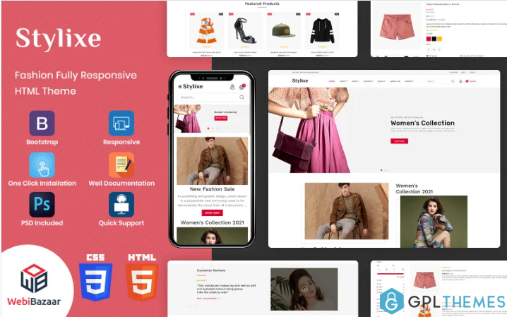 Stylixe – Multipurpose Premium HTML5 Website Template