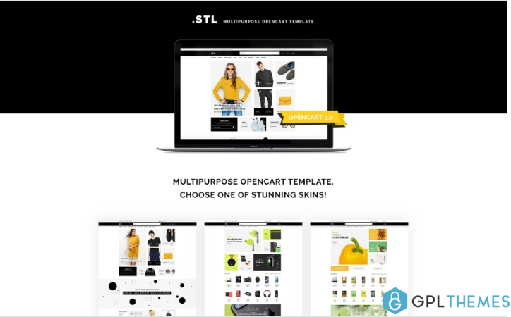 .STL – Women’s Clothing Shop Responsive OpenCart Template