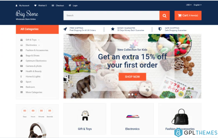 Big Store – Elegant Wholesale Online Shop OpenCart Template