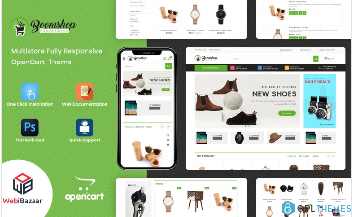 Boomshop – Shopping Mall OpenCart Template