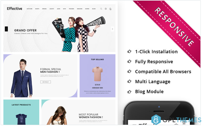 Effective – The Fashion Store Responsive OpenCart Template