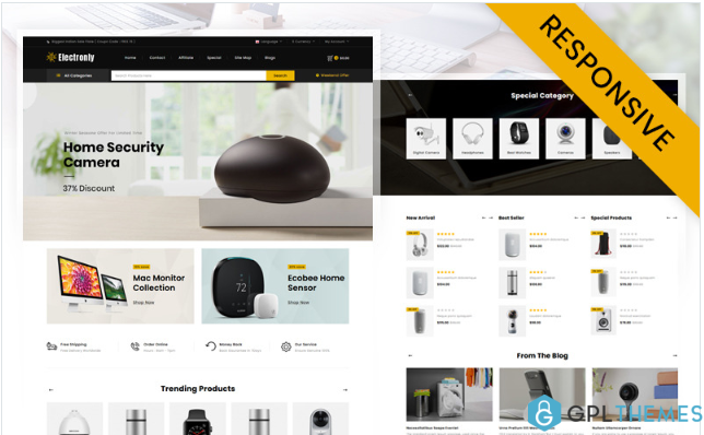 Electronly – Digital Store OpenCart Template