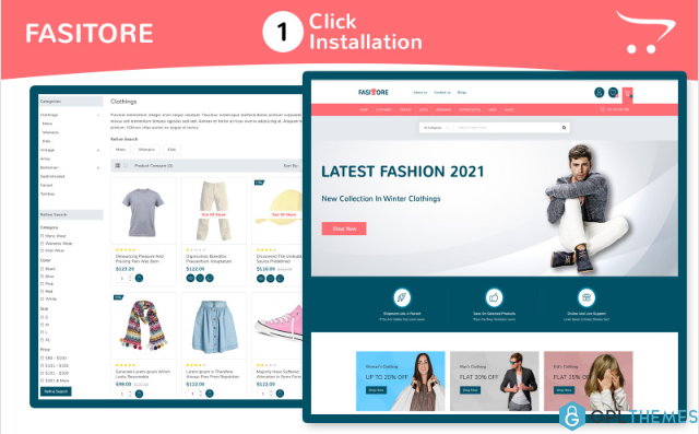Fasitore – Clothings and Fashion Store Opencart Template