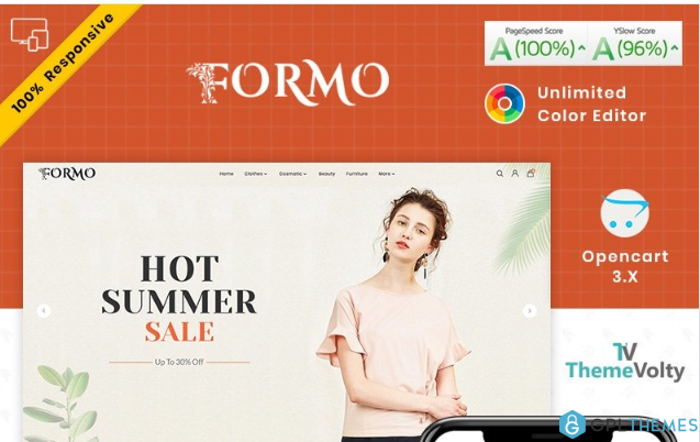 Formo Fashion Store OpenCart Template