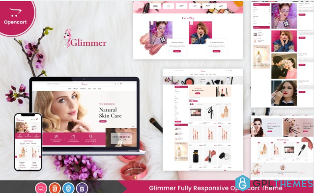 Glimmer – Beauty Responsive OpenCart Template
