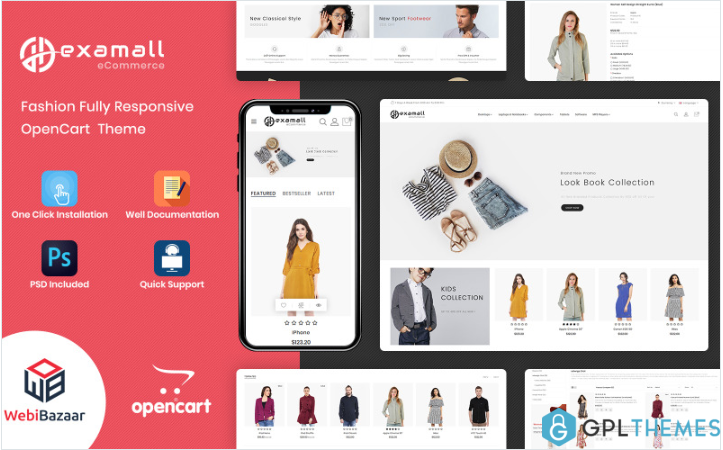 Hexamall – Shopping Mall OpenCart Template