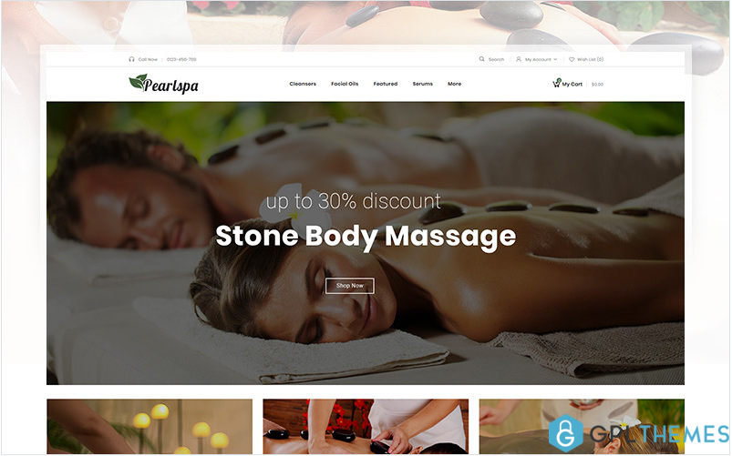PearlSpa – Massage Parlour OpenCart Template