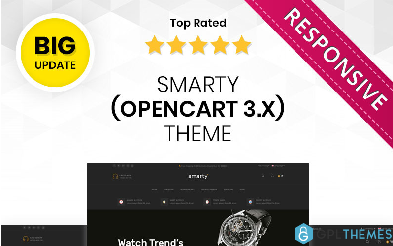 Smart Watch – The Mega Store Responsive OpenCart Template