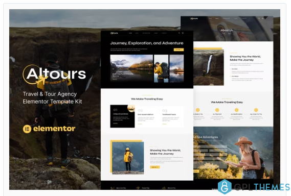 Altours – Travel & Tour Agency Elementor Template Kit