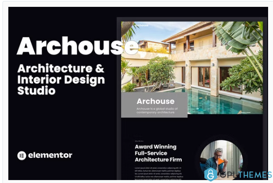 Archouse – Architecture & Interior Design Studio Elementor Template Kit