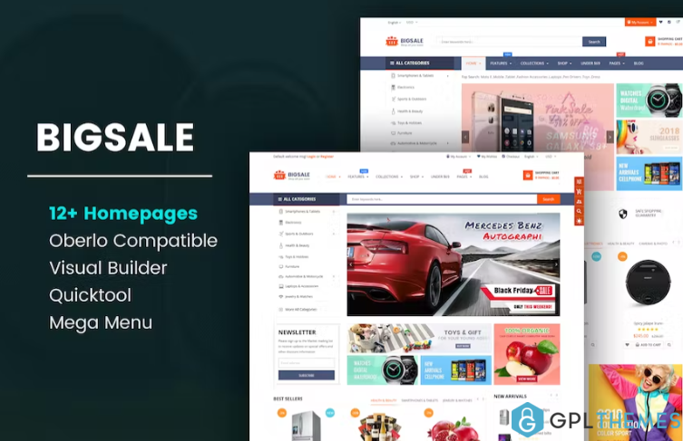 bigsale unlimited bootstrap shopify theme