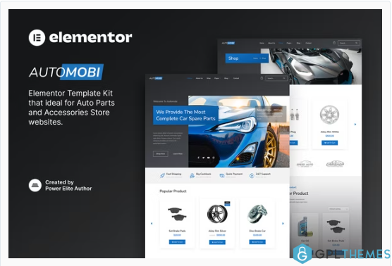 Autowing – Emergency Towing Service Elementor Template Kit