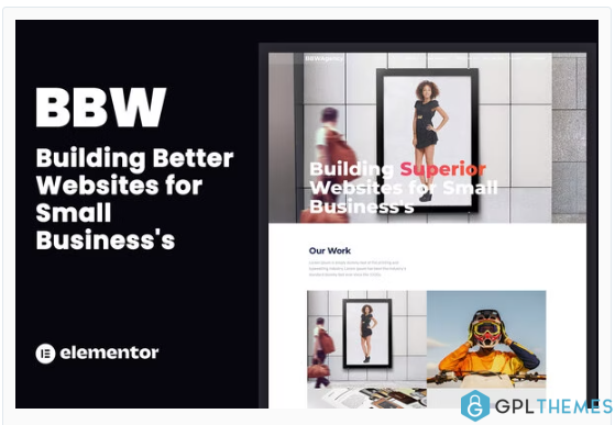 BBW | Building Better Websites for Small Business’s Elementor Template Kit