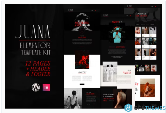 Juana – Fashion Store Elementor Template Kit