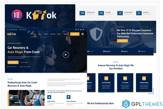 Ketok – Auto Detailing & Repair Business Elementor Pro Template Kit
