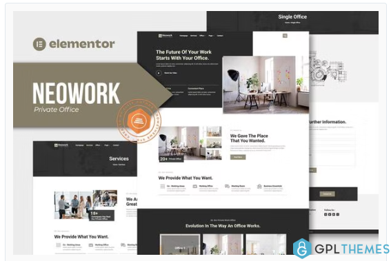 Neowork – Private Office Elementor Template Kit