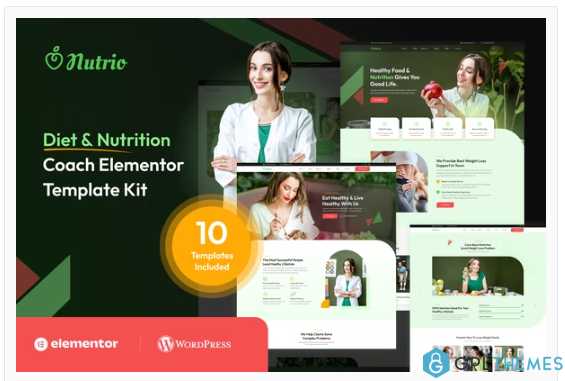 Nutrio – Diet & Nutrition Coach Template Kit