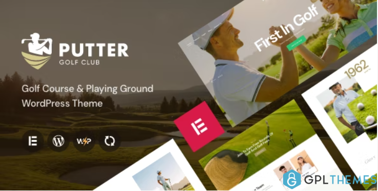 putter – golf course playing ground wordpress theme
